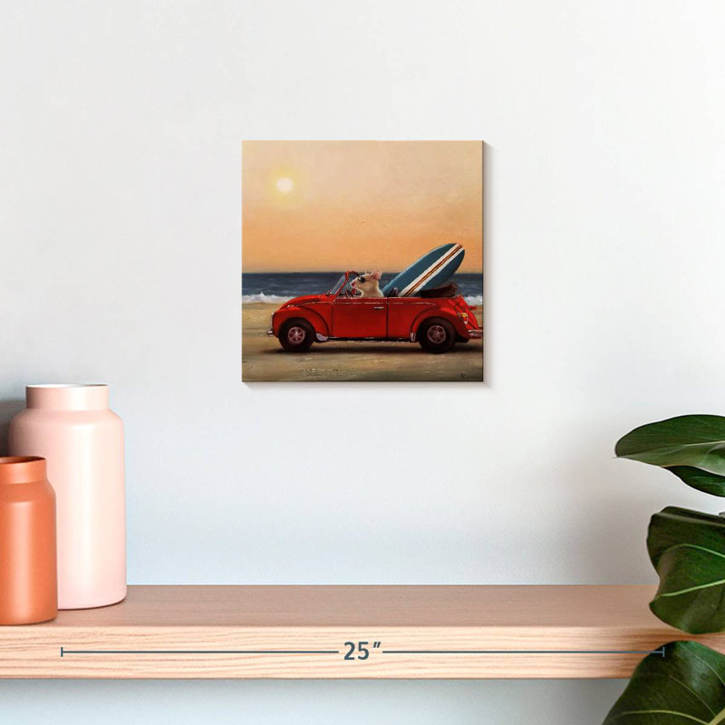Ketti Beach Bound, 10" H x 10" W
