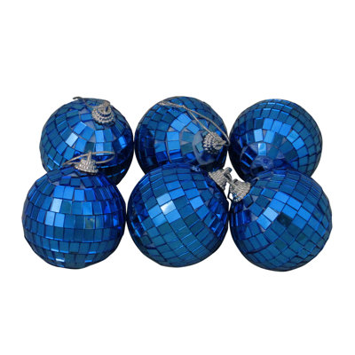 Boules de Noël disco en miroir 2 po (50 mm)