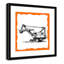 Avertissement 3 enfants, impression sur papier-48187533-48187536