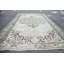 Tapis beige de luxe, tapis rétro, tapis turcs, tapis tendance, grands tapis de 5,9 x 9,2 pi