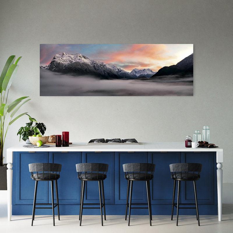 Misty Mountain Sunrise, H 20 po x l 60 po