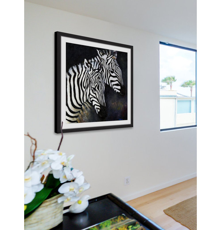 Bergerac - Single Picture Frame Painting, 51cm H x 51cm W x 3.81cm D