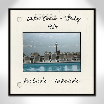 Travel Slide Collection "Lake Como, Italy" Print