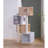 4-Cabin Solid Wood Multi-Tier Cat Tree