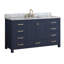 Meuble-lavabo simple 60 po avec plateau Souther-127844487-127844506-38359726
