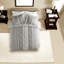 Ensemble de literie en coton luxueux, housse de couette multicolore avec chenille