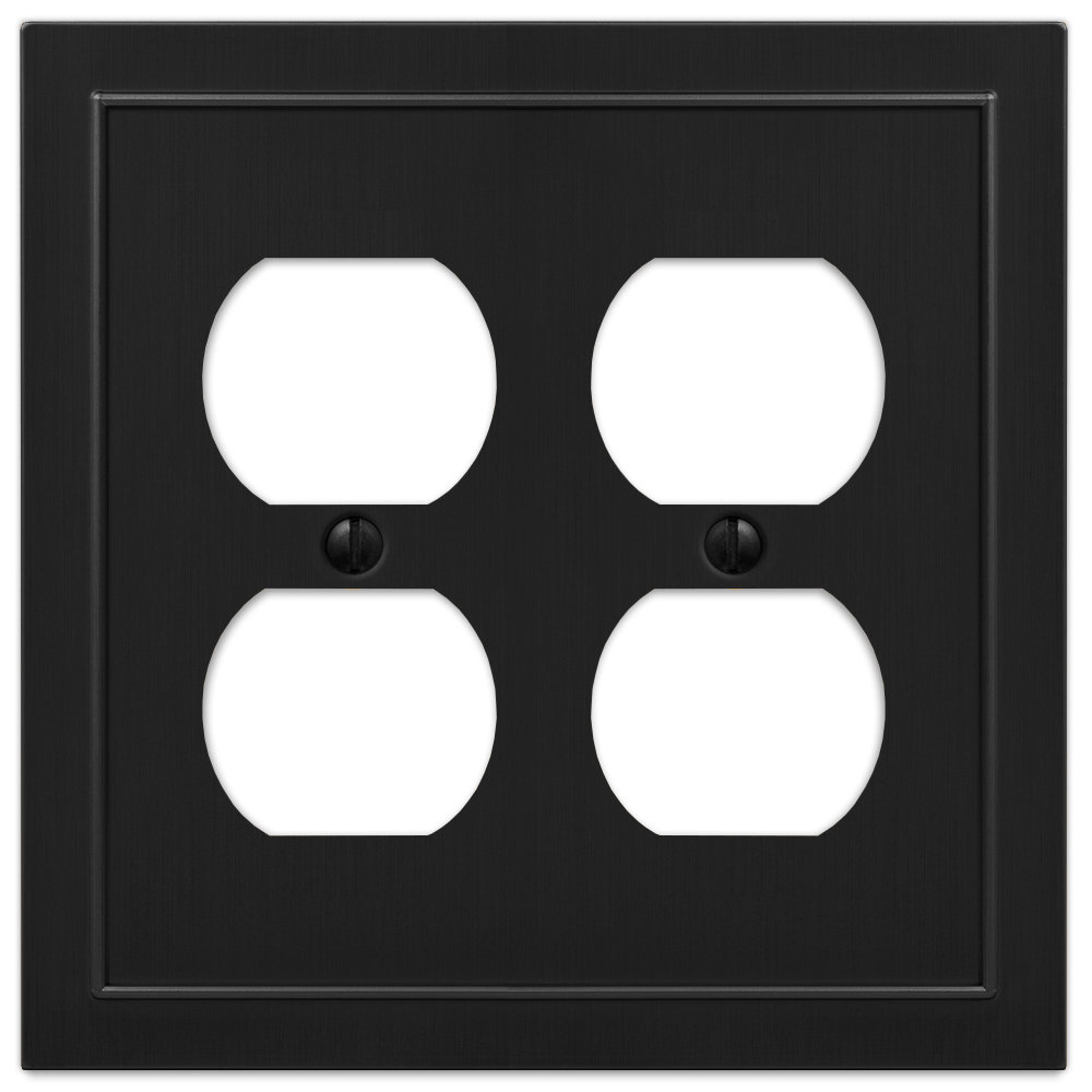 Bethany No Subject 2 - Gang Duplex Outlet Standard Wall Plate AmerTac