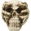 Figurine Ossuary Macabre Evil Skull