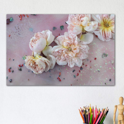 Flower Power Dance by Antuanelle - Wrapped Canvas Print