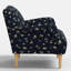 Fauteuil Bristol bleu marine Ditsy Dahlia-139336517-139336526