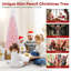 Arbre de Noël artificiel rose 5 pi avec support 328 branches en métal The Holiday Aisle®