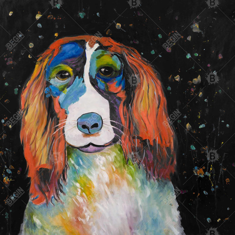 «Colorful Dog»