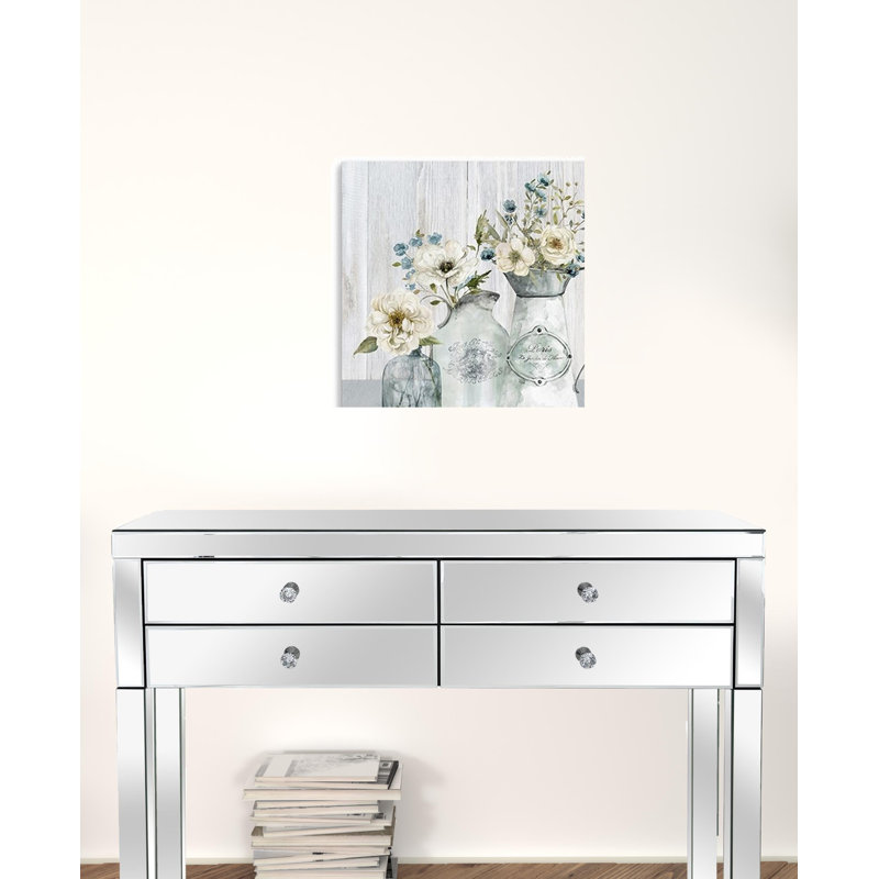 Rustic Flowers Unframed Print Wall Art