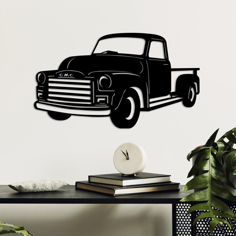Elegant Black Metal Wall Accessory, 23.6 x 13.8 inches | 100% Durable Metal, Thickness: 0.06 inches | Lightweight at 2.1 lbs, Perfect for Home Decor, Adds a Modern Touch to Any Room, Stylish and Functional Design