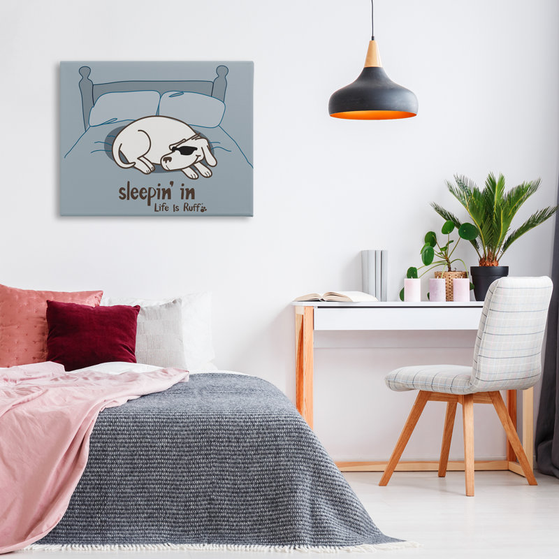  «Sleeping In Dog» par LIR, H 30 po x l 40 po