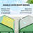 Mini Greenhouse with Screen Roof, Portable Small Greenhouse, Green-123764093-124526370