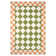  Checkered Washable Area Rug for Living Room Non-Slip Soft Stain Resistant Indoor Carpet