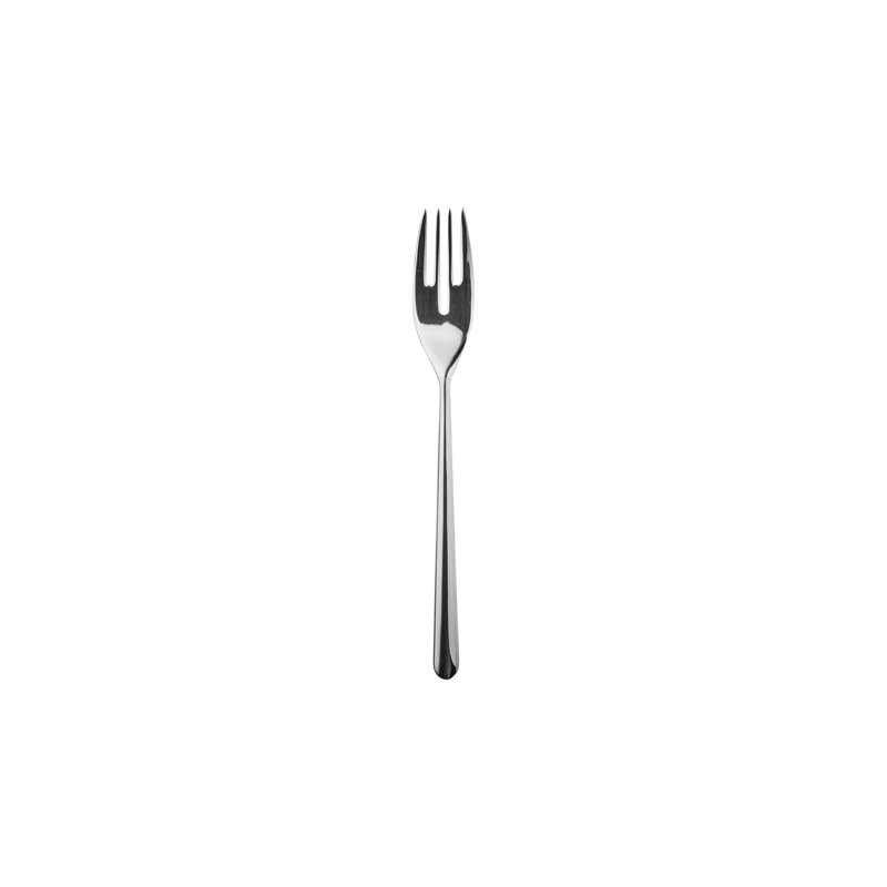 Linea Table Fish Fork - 24 Pieces, Stainless Steel