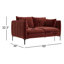 Rae 60' Upholstered Loveseat-53586921