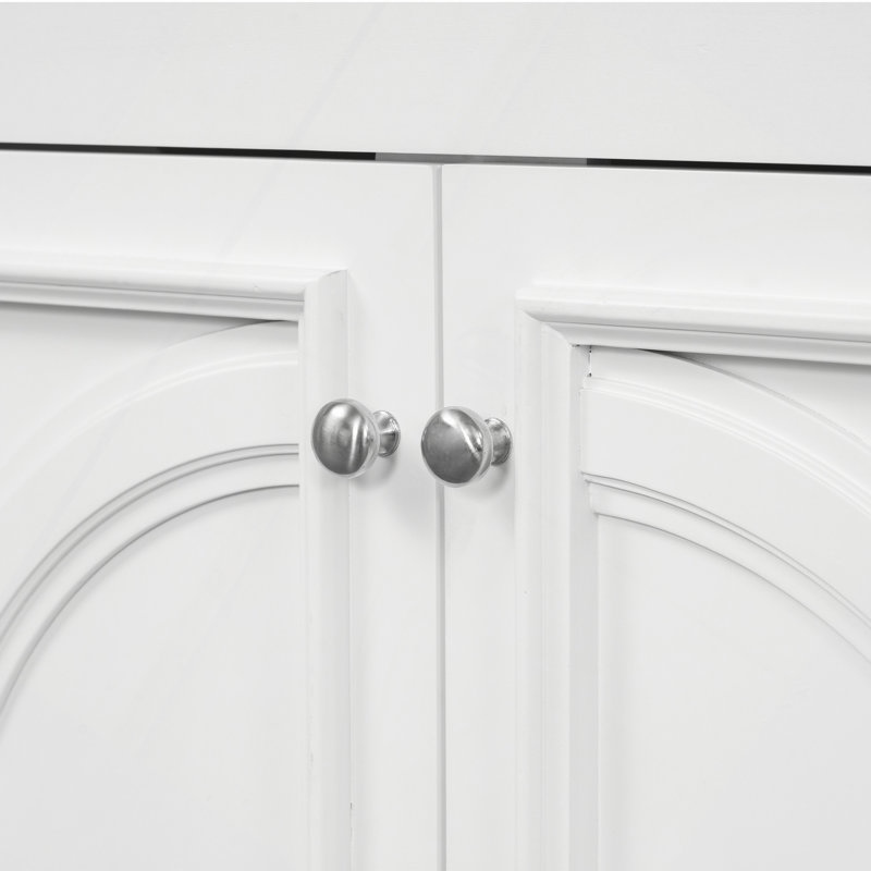 Meuble-lavabo de 30 po avec lavabo, deux portes avec tablette, charnières de porte à fermeture en douceur, style rétro