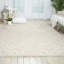 Tapis gris clair en laine noué à la main Colman-712042279