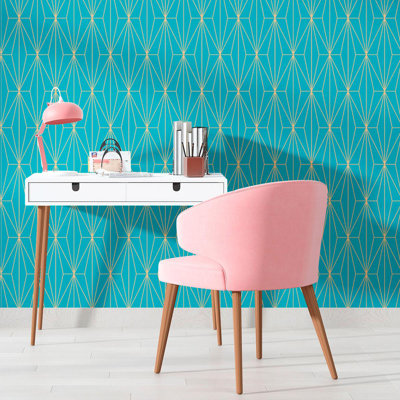 Daryell Peel & Stick Geometric Roll
