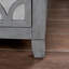 Ava Glass Top End Table