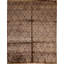 Ikat Area Rug in Aubergine/Brown
