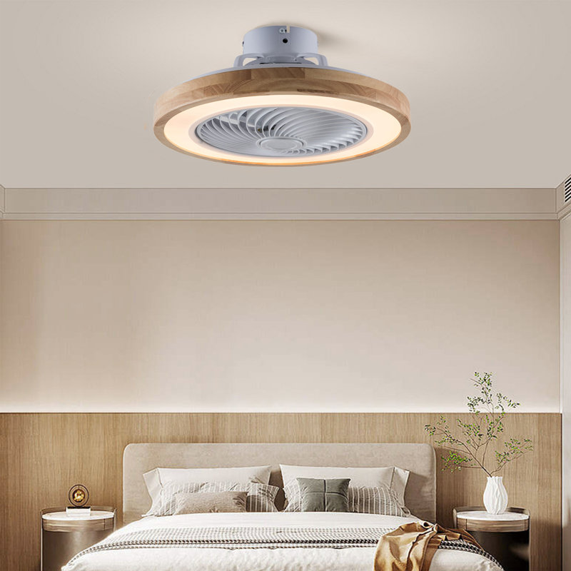Ventilateur de plafond encastré à DEL 20 po