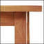 Table d'appoint d'extérieur SELMA avec conception à lattes, durable et résistante aux intempéries-802722469