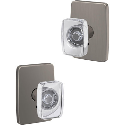 Double Dummy Door Knob with Greene Rosette Multipack
