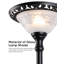 Lampe sur pied de 71 po de hauteur pour salon, lampe sur pied avec lampe de lecture pour bureau de chambre à coucher, ampoule incluse