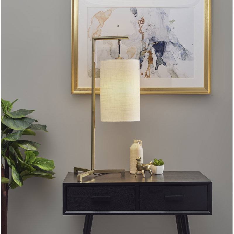 Valerie Metal Table Lamp, Brass