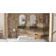Lavabo de salle de bain mural carré en résine 18,8 po x 18,8 po Badeloft WT-06-S-MBLK-138403121