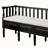 Linen Blend Upholstered Bench-1950026568