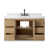 Satin Light Wash Oak selected