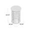 Ginseng 15.8'' Stone Outdoor Side Table