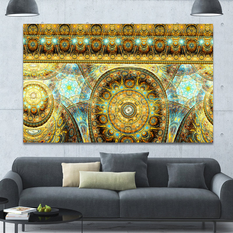 « brown extraterrestrial life cells », impression sur toile tendue, H 20 po x l 20 po x P 1 po