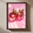Stunning Decorative Framed MDF Painting, 13.8 x 18.5 x 0.8 inches | 100% MDF with 3 mm Thickness, Elegant Pine Wood Frame | UV Printed Artwork for Home Decor, Perfect for Living Room & Bedroom Accent