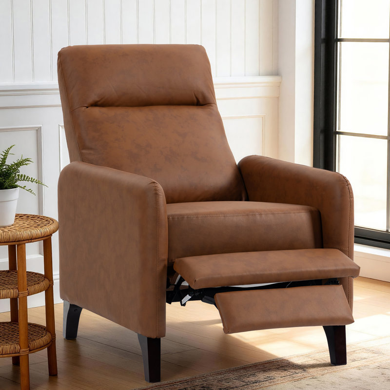 Fauteuil inclinable Sima, Brun