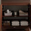 Meuble-lavabo de comptoir en pierre aggloméré 30 po avec lavabo en céramique-1880264713