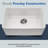 Houzer PTU-2400 WH-32984629
