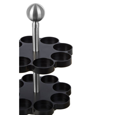 Freestanding Plastic Spice Rack with Adjustable Racks