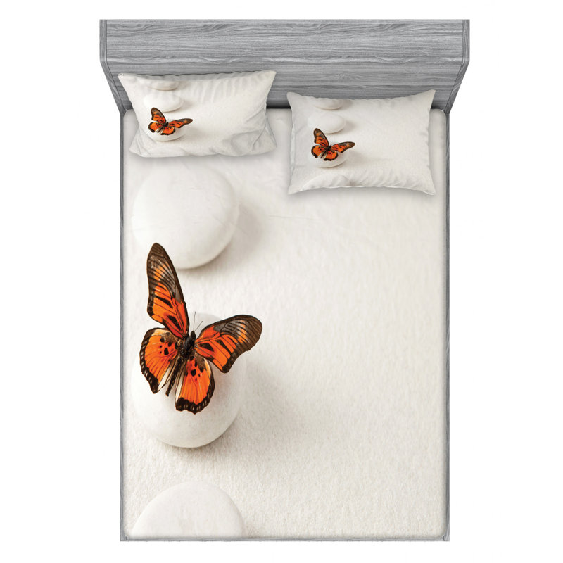 Microfiber Sheet Set, Full Sheet Set with Fitted Sheet