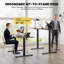 Bureau pour travailler debout 63 po x 24 po-78157725