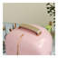 Réfrigérateur portatif pour la peau avec affichage à DEL, mini-réfrigérateur 12L pour la beauté, le maquillage et les cosmétiques, petit réfrigérateur pour chambre à coucher, bureau personnel, bureau, rose