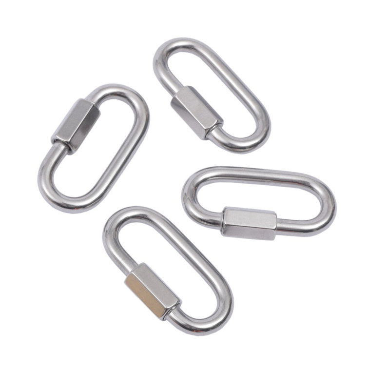 DALELEE Locking Carabiners Heavy Duty Chain Connector Lifting