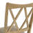 Verta Solid Wood Cross-back Dining Chairs,2pc