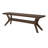 Muhsina Cross Leg Dining Room Bench (60in / 1520mm)-2005366690