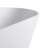 65 Inch Freestanding Solid Surface Soaking Bathtub For Bathroom